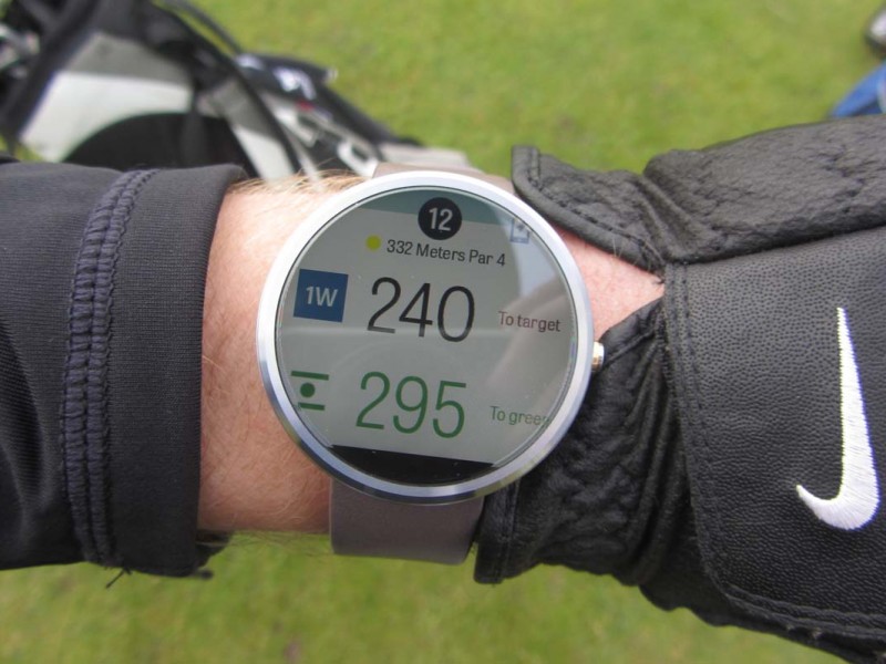 Golfshot Android wear